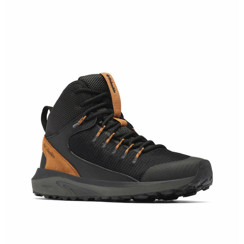 Bocanci de drumetie impermeabili Trailstorm Mid Waterproof - negru barbati