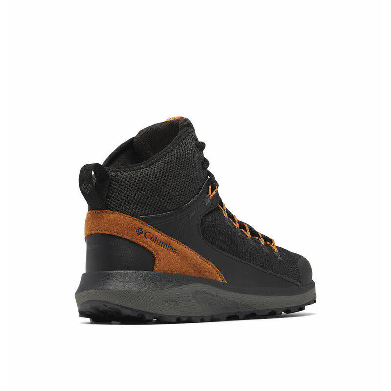 Bocanci de drumetie impermeabili Trailstorm Mid Waterproof - negru barbati