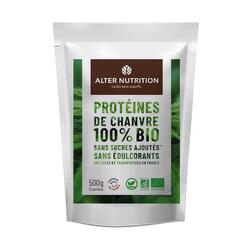 Protéines de chanvre bio nature - 1kg