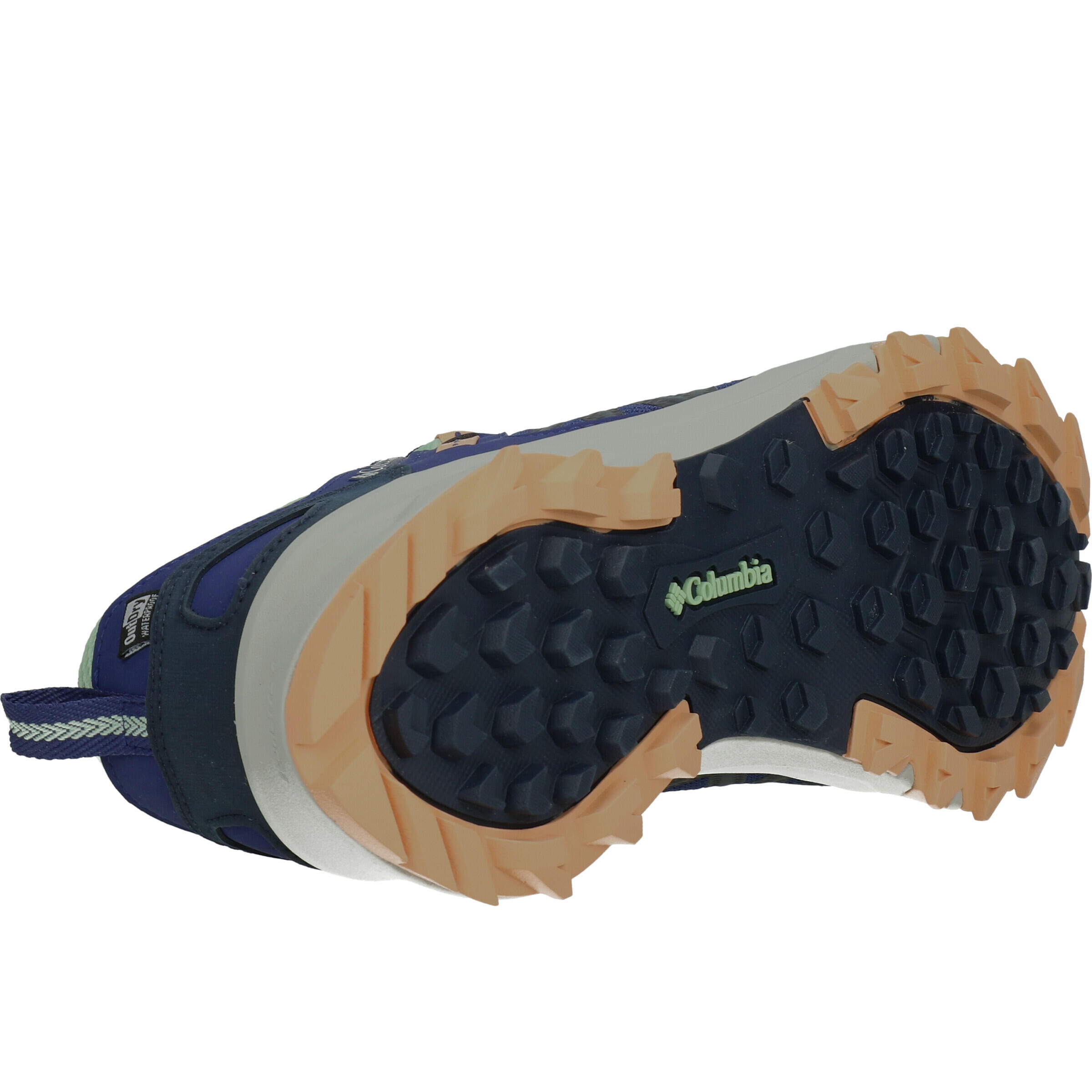 Zapatos de montaña para hombre Columbia Peakfreaj en color morado 4/7