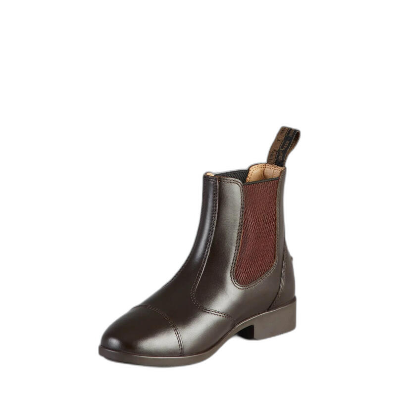 Boots d'équitation chelsea en cuir enfant Premier Equine Torlano