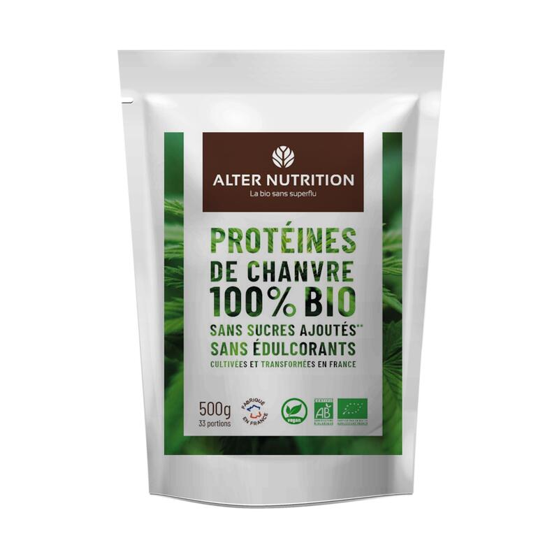 Protéines de chanvre bio nature - 500g