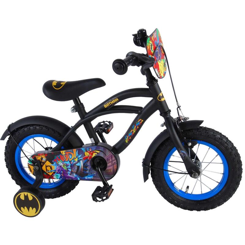 VOLARE BICYCLES Bicicletta per bambini Batman 12 pollici