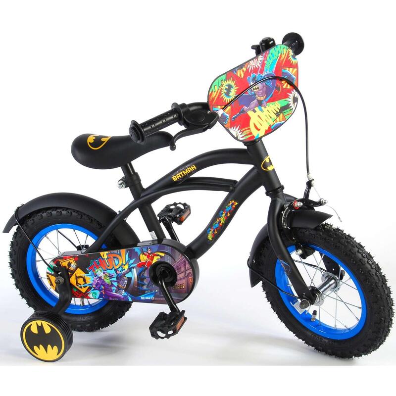 Vélo pour enfants Batman - Garçons - 12 pouces - Noir