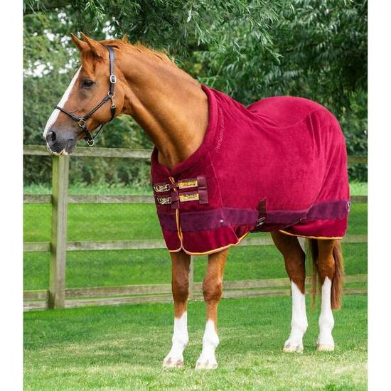Coperta asciugante in pile per cavalli Premier Equine Buster Continental 280g