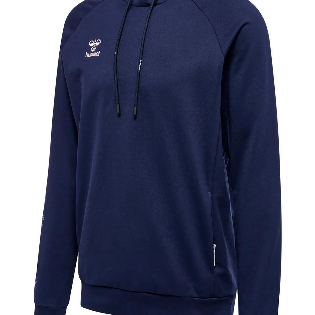 Cotton hooded sweatshirt Hummel Move Grid