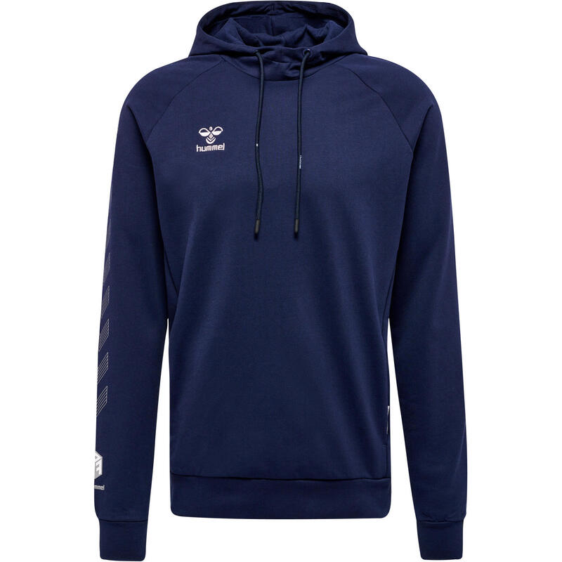 Hmlmove Grid Cotton Hoodie Sweat À Capuche Homme
