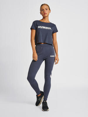 Hmllegacy Woman Cropped T-Shirt T-Shirt S/S Damen