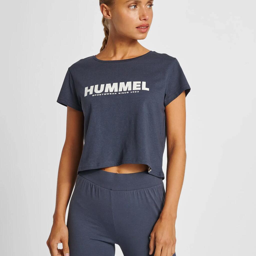 Women's crop T-shirt Hummel Legacy