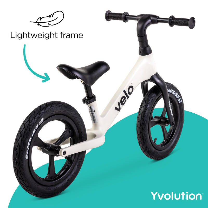 Loopfiets - Y-velo Pro - Wit