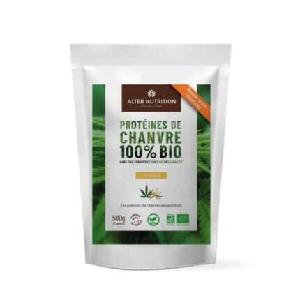 Protéines de chanvre bio nature - 1kg