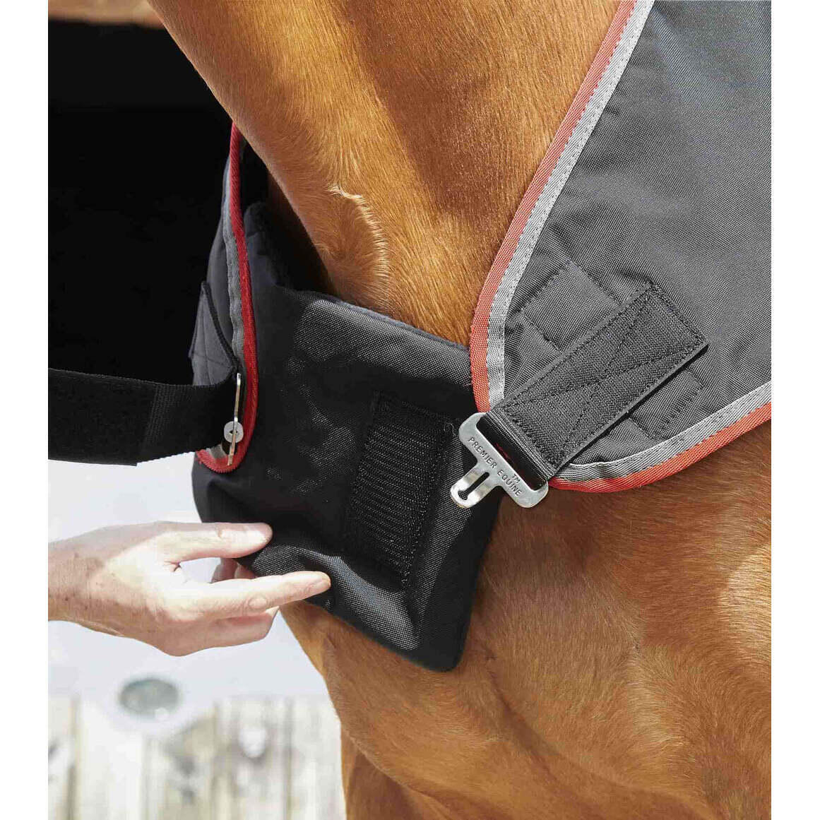 Paardenloopdeken Premier Equine 100 g 3/6