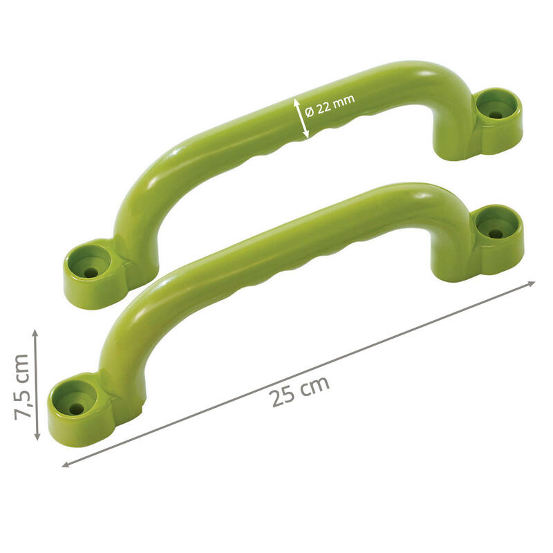 Lot de 2 poignées pour structures de jeux