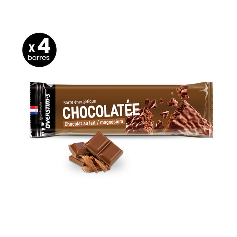 Barre énergétique Chocolat Magnésium - 4x50 g