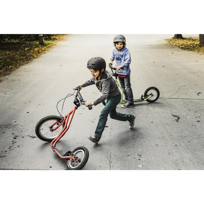 Scooter mit Lufträder  Wzoom  Schwarz