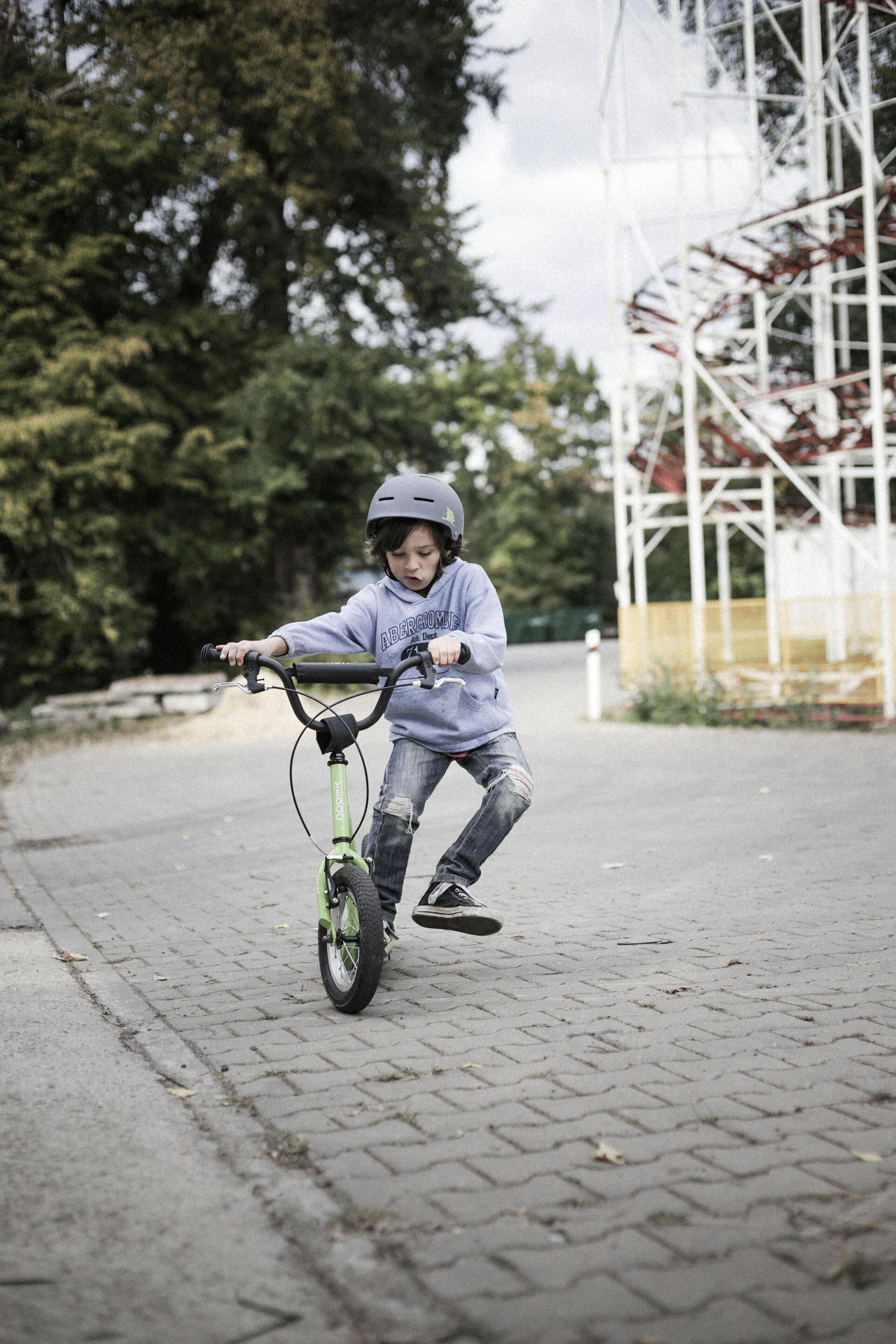 Patinete Yedoo Tidit para niños de 5 años, con ruedas neumáticas 12"/12" 6/7