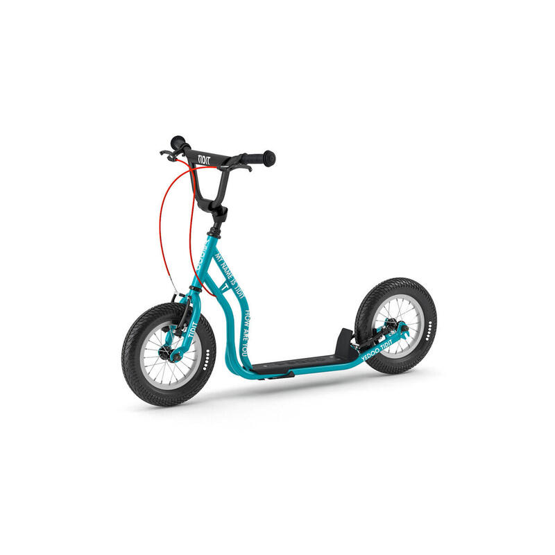 Scooter mit Lufträder  Tidit  Teal blau