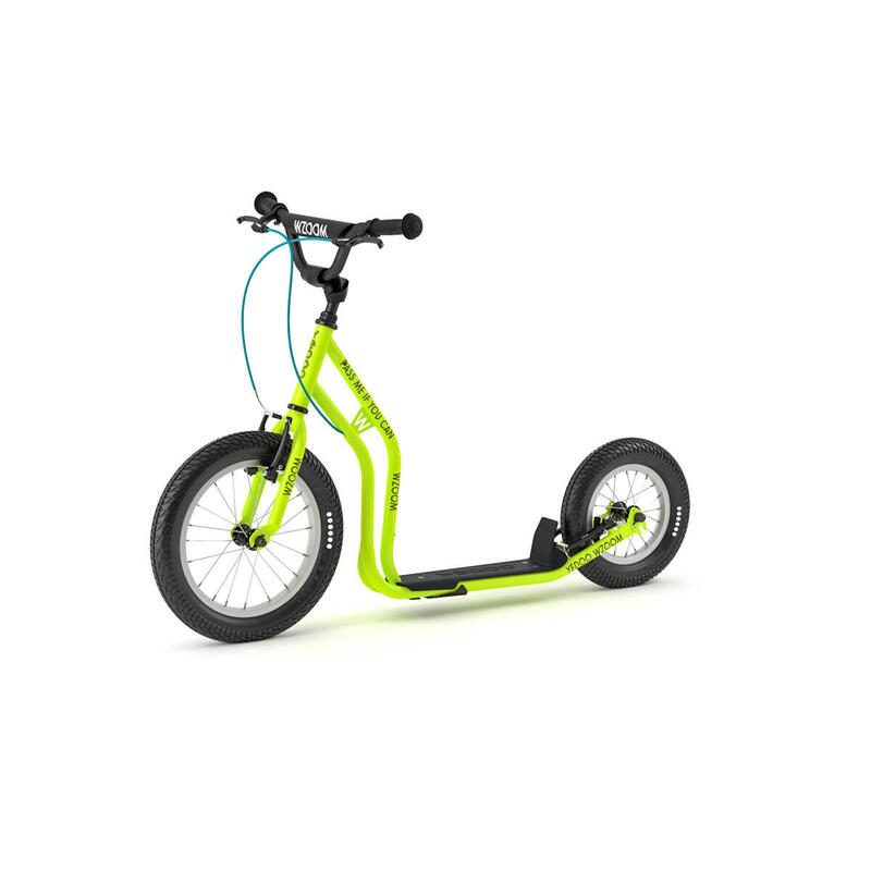 Scooter mit Lufträder  Wzoom  Lime