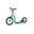 Trottinette avec pneus gonflables  Wzoom  Teal Bleu