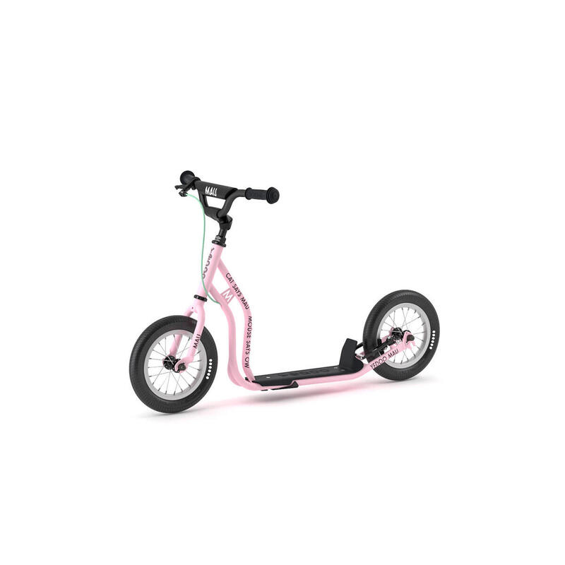 Scooter mit Lufträder  Mau  Candypink