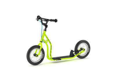 Scooter Yedoo Mau für Kinder ab 4 Jahren. mit Luftreifen 12/12 Limette