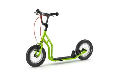 Step - scooter - kinderen - 12" wielen, licht - tidit - groen