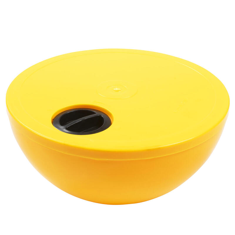 Gewichteter Sockel für Markierungssteine Ø 25mm | Gelb