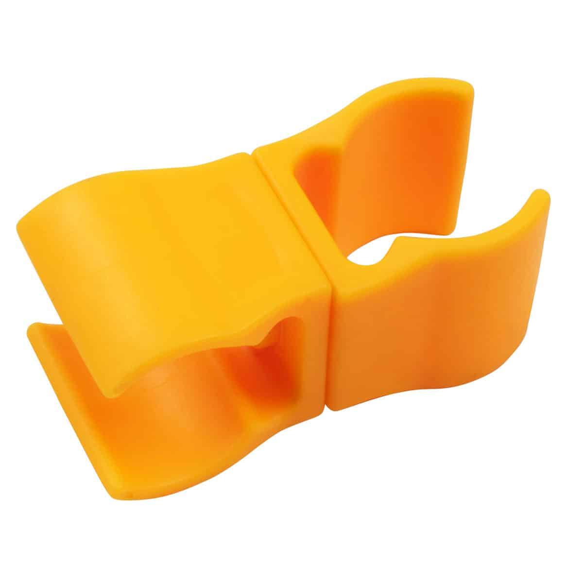 GLADIATORFIT Clip di fissaggio per marcatori Ø 25 mm | Giallo