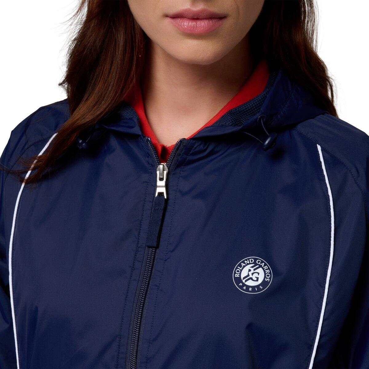 Coupe-vent pliable femme Roland-Garros - Marine 2/5