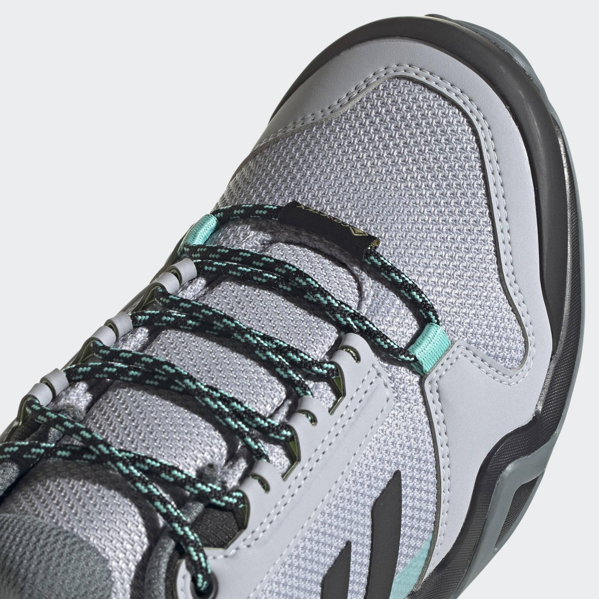 Sapatos desportivos adidas Terrex Ax3 Gore-Tex cinza-turquesa mulher 7/7