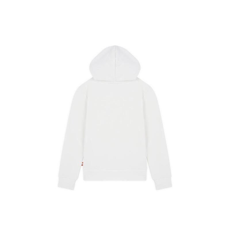 Sweat capuche Stripes Garçon - Ecru