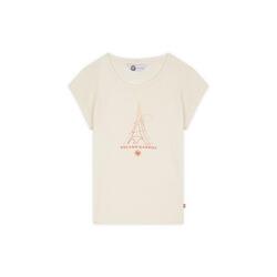 T-shirt Tour Eiffel Fille - Ecru