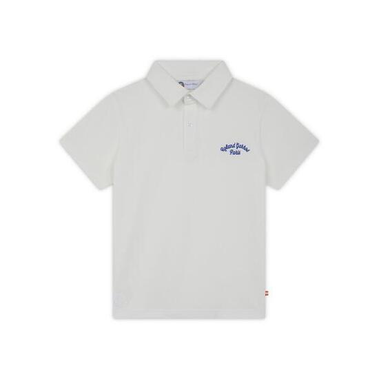 Polo Stripes Garçon - Ecru