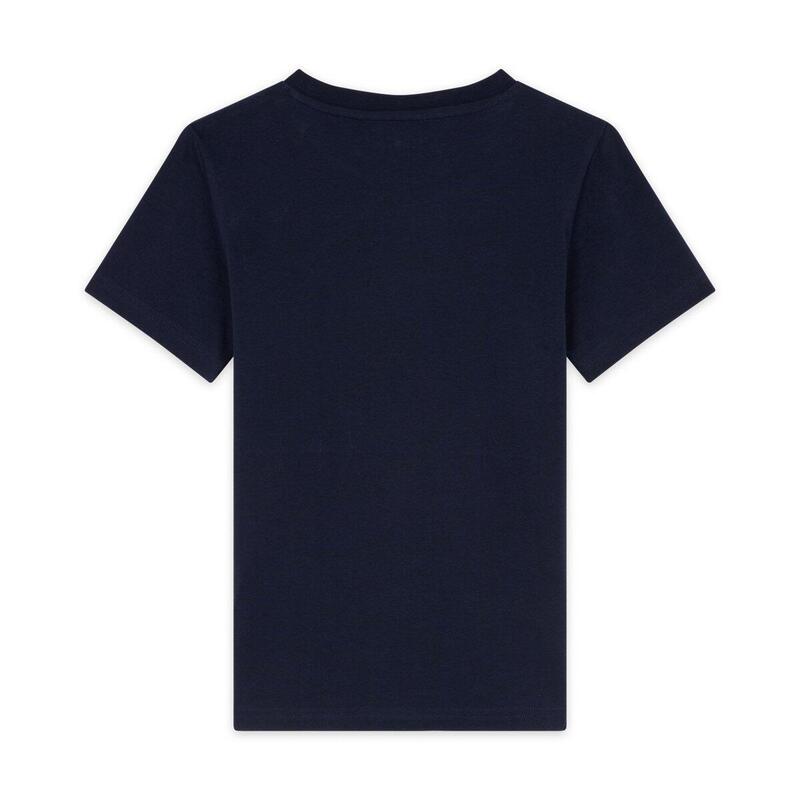 T-shirt Balle Jaune Garçon Roland Garros - Marine