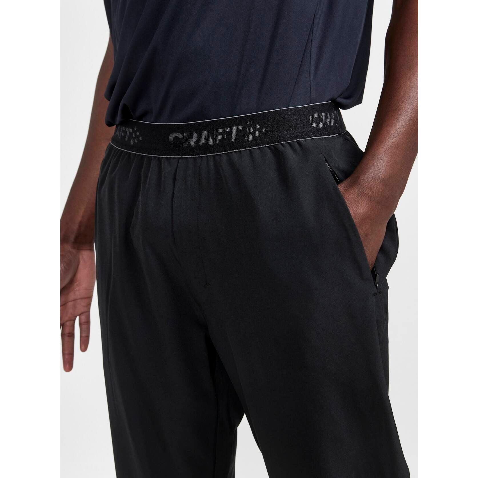 Pantalon Craft ADV Essence Training Noir Jaune 4/5