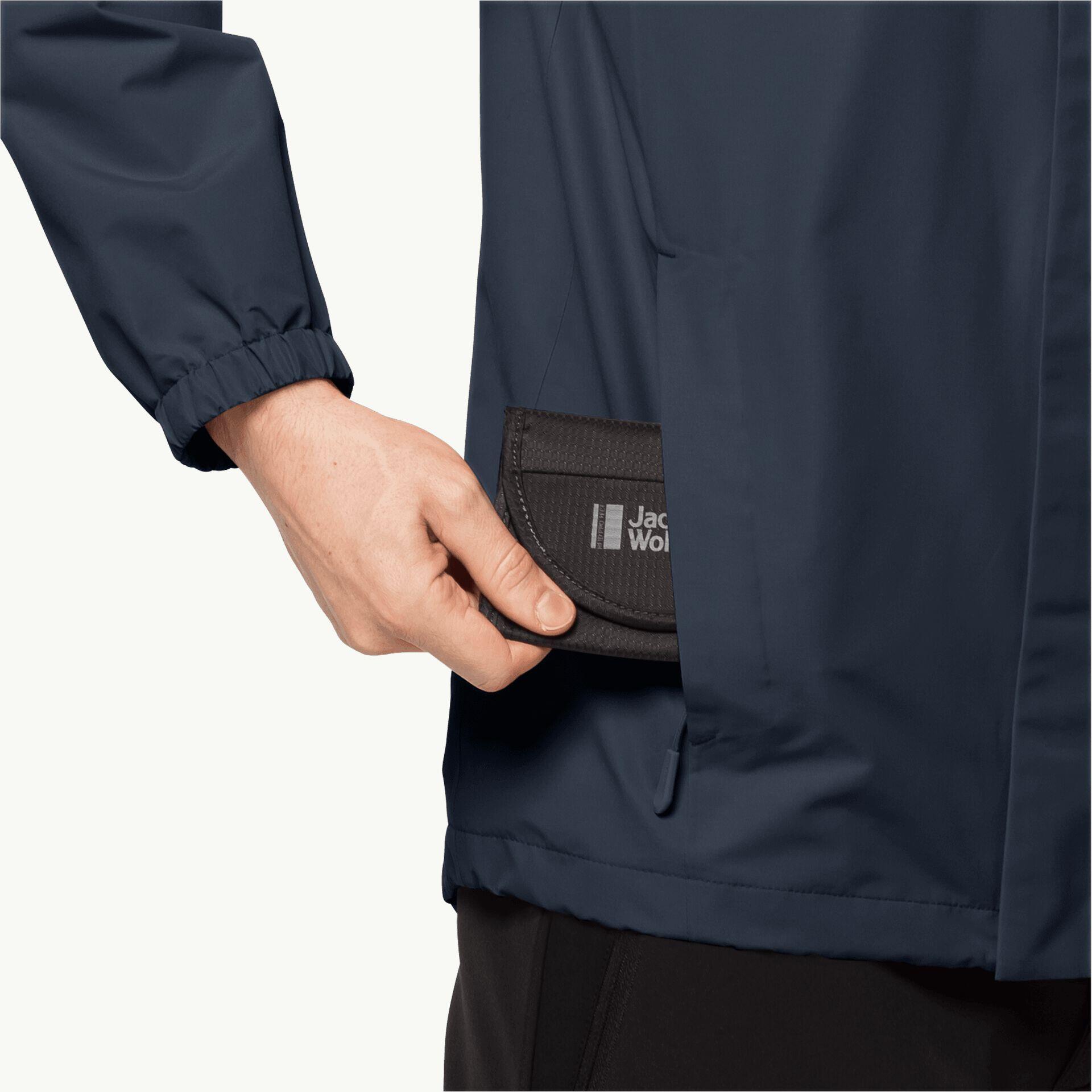 Jack Wolfskin Stormy Point 2l Chaqueta de lluvia para hombres 5/5