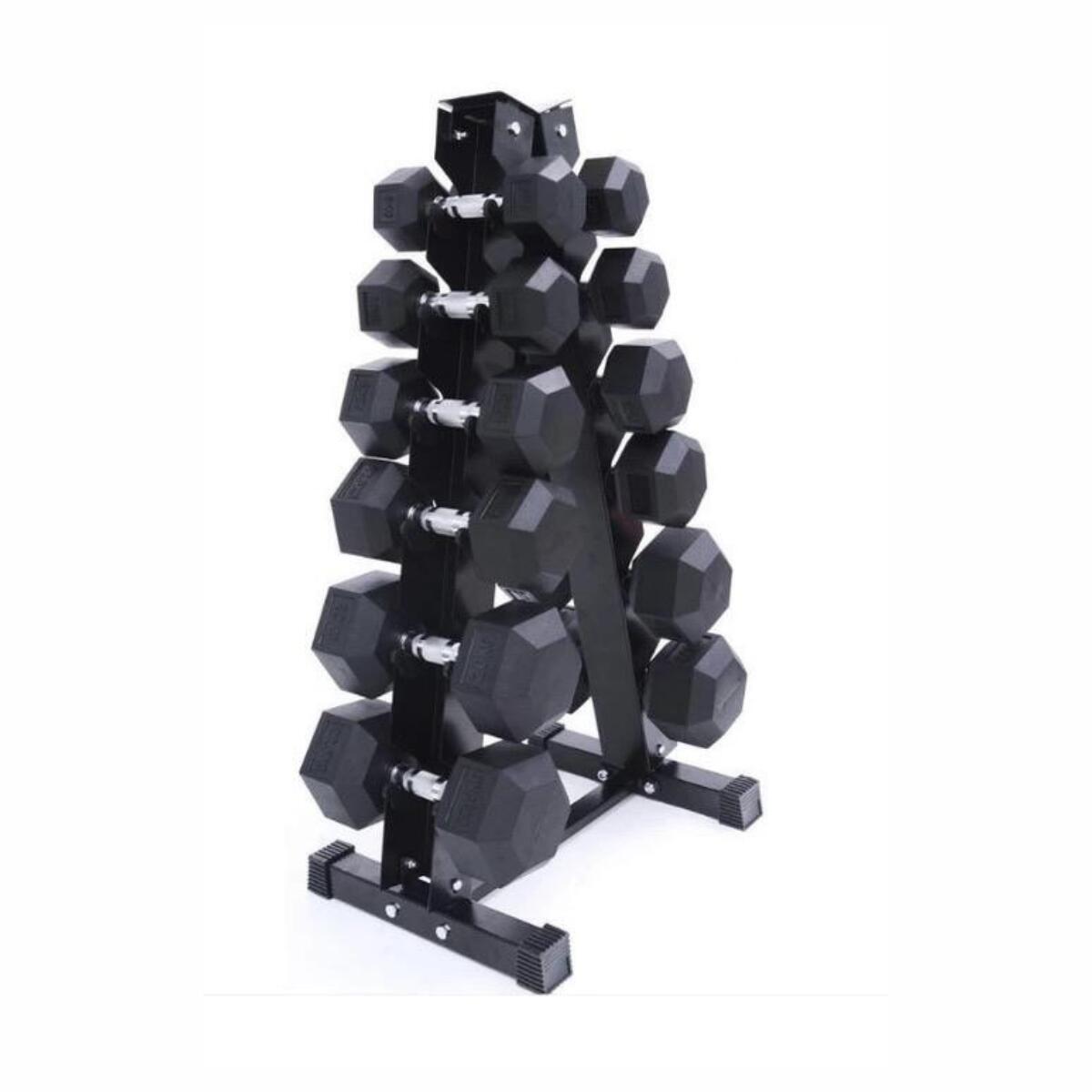 Mancuernero Soporte 12 Mancuernas Alta Carga Soporta 300 kg 3/4