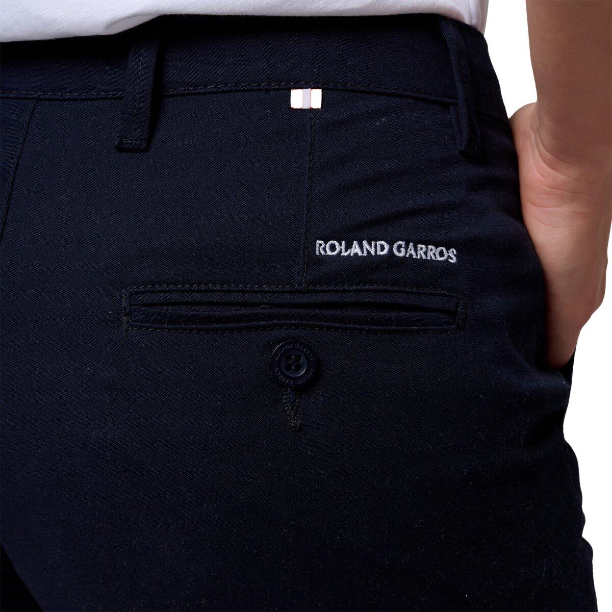 Pantalon Chino Héritage Femme Roland-Garros - Marine 4/5