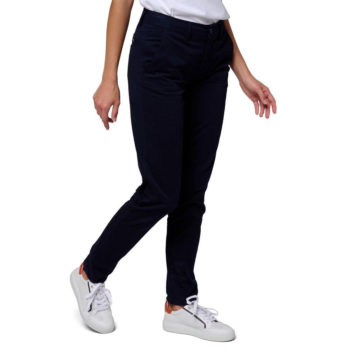 Pantalon Chino Héritage Femme Roland-Garros - Marine 2/5