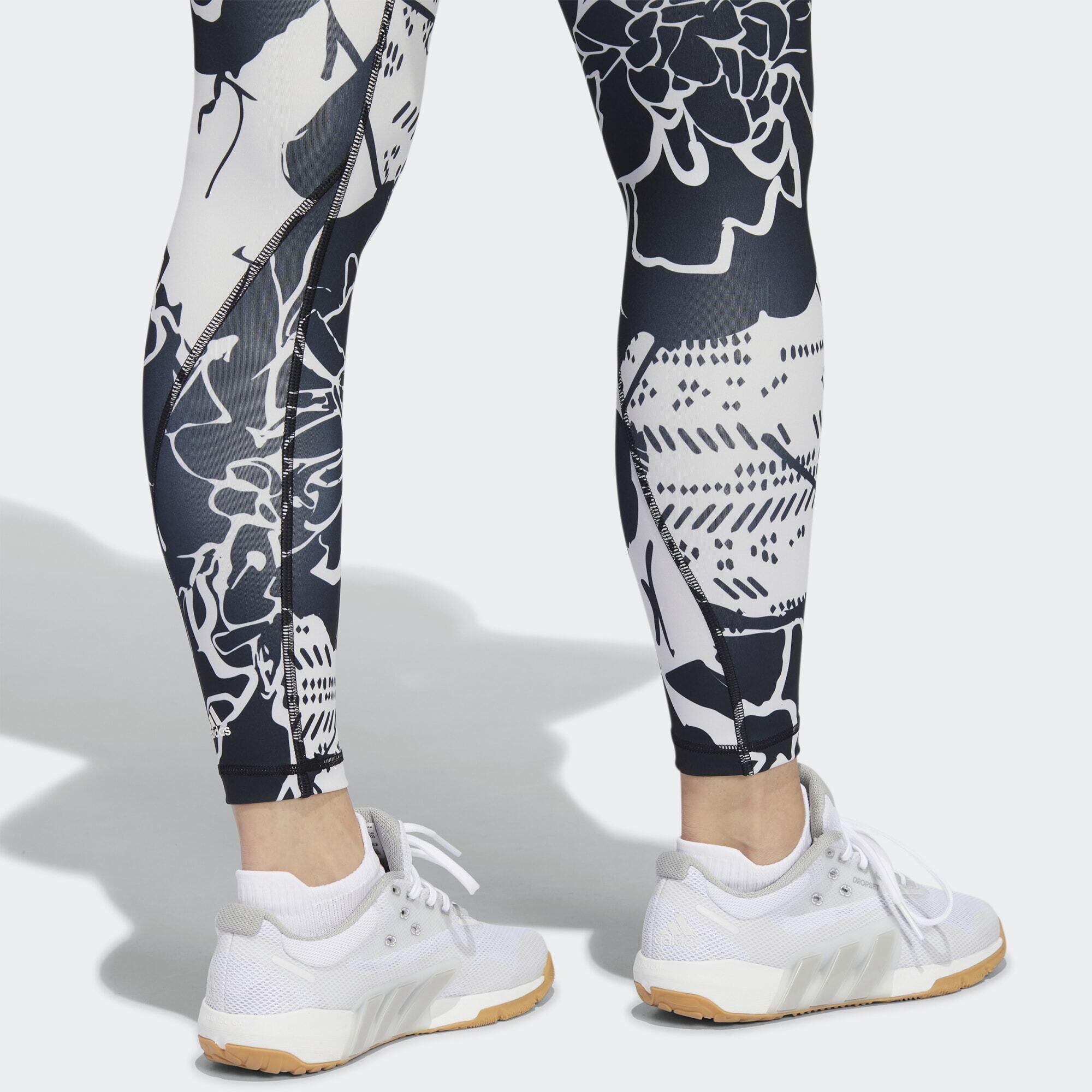 Legging Mulher Adidas Optime Superher Training Preto 5/5