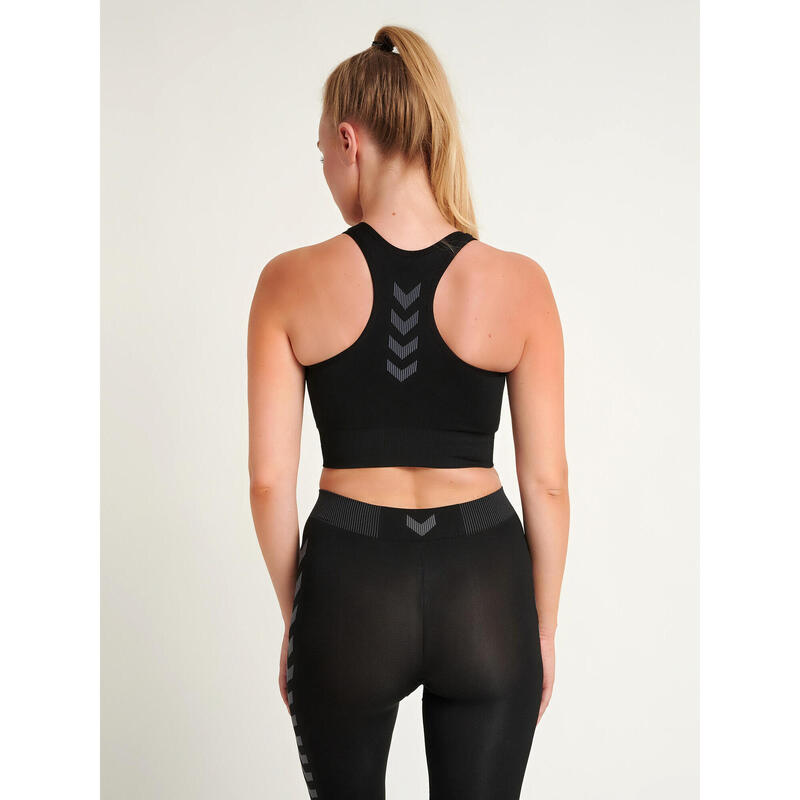 Haut Hummel First Multisport Femme Extensible Sans Couture Hummel