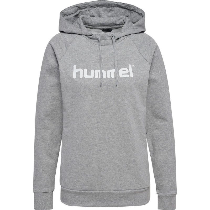 Sweatshirt femme Hummel go logo