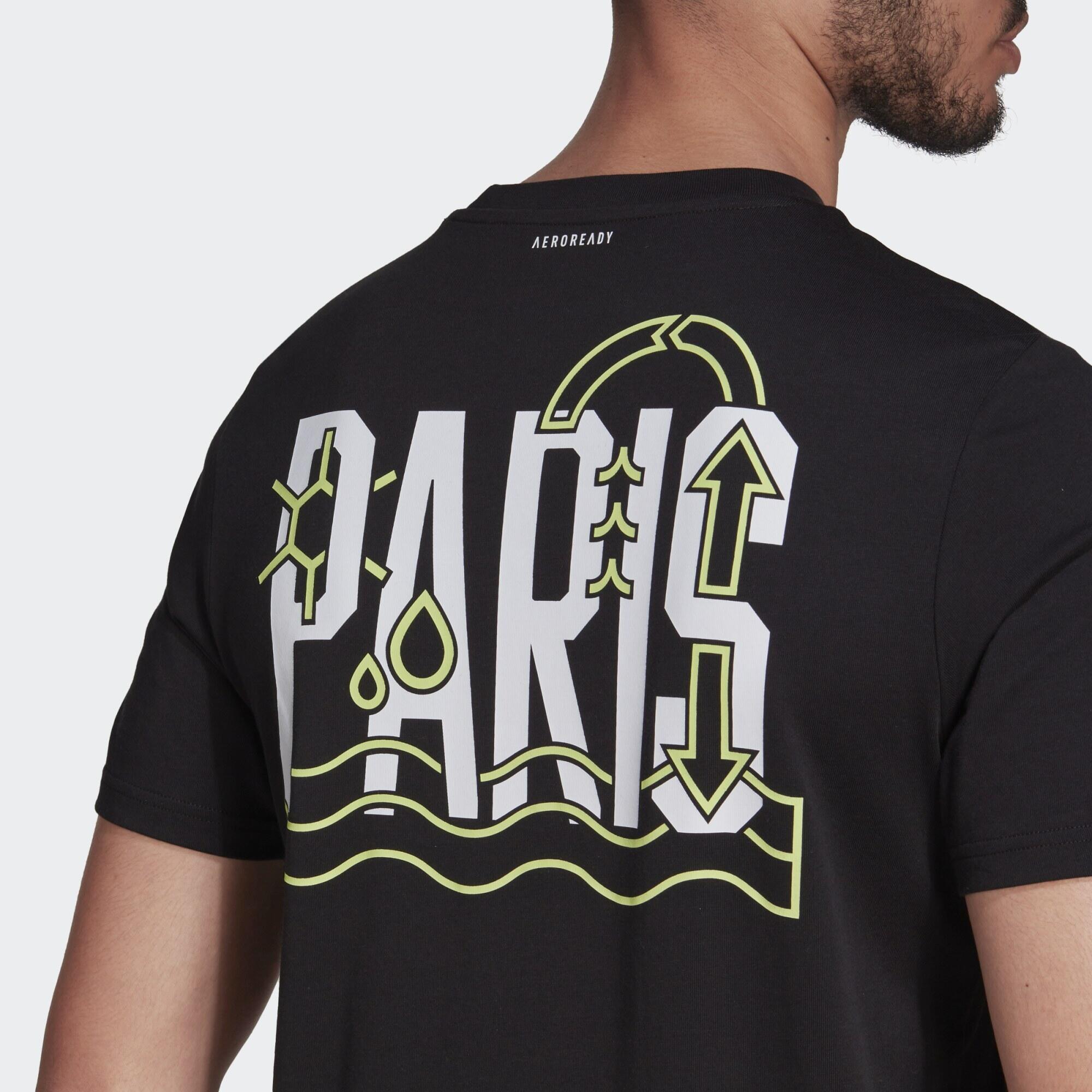 T-shirt da tennis AEROREADY Paris Graphic 5/5