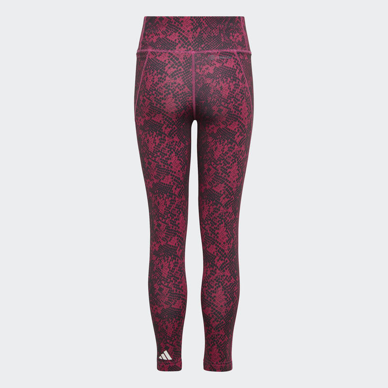 AEROREADY Animal-Print Optime 7/8 High-Rise Pocket Legging