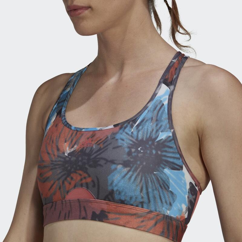 Reggiseno sportivo Powerreact Training Medium-Support Allover Print