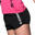 Shorts donna Fitness Running Palestra nero