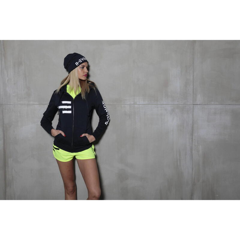Shorts donna Fitness Running Palestra giallo fluo