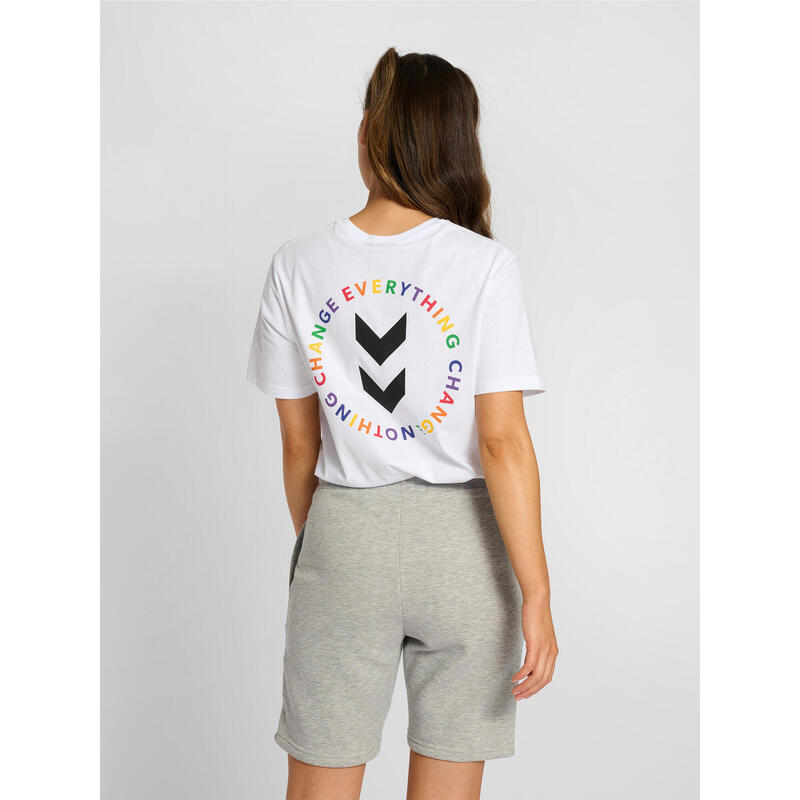 Instap T-Shirt Hmleverything Unisex Volwassene HUMMEL