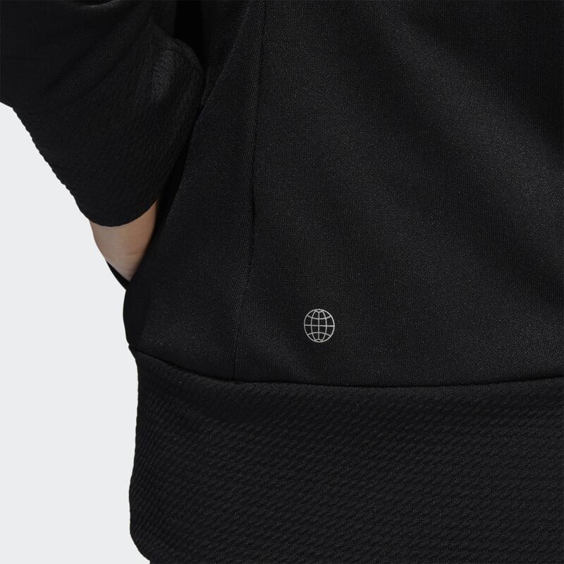 Textured Full-Zip Golf Jacket