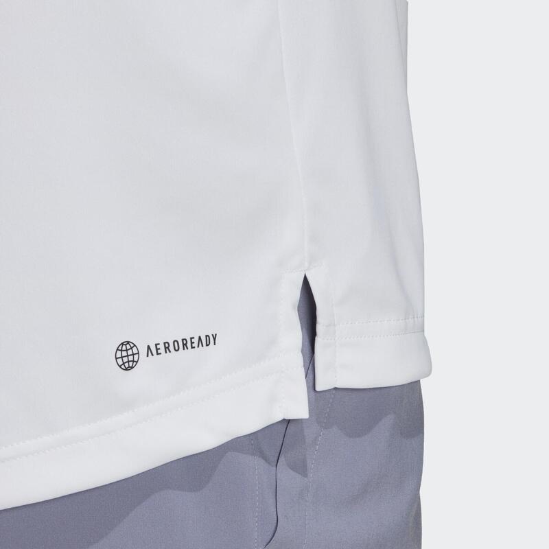 Club 3-Streifen Tennis Poloshirt